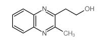 2-Quinoxalineethanol,3-methyl- Structure