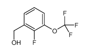 2-氟-3-(三氟甲氧基)苄醇结构式