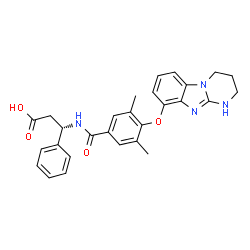 (S)-3-(4-((2-amino-1-Methyl-1H-benzo[d]imidazol-4-yl)oxy)-3,5-dimethoxybenzamido)-3-phenylpropanoic acid picture