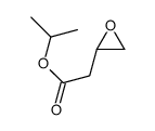 propan-2-yl 2-[(2R)-oxiran-2-yl]acetate结构式