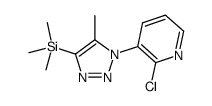 1-(2-chloropyrin-3-yl)-5-methyl-4-trimethylsilyl-1H-[1,2,3]-triazole Structure