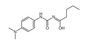 N-[[4-(dimethylamino)phenyl]carbamoyl]pentanamide Structure