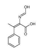 2-formamido-3-phenylbut-2-enoic acid结构式