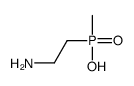 2-aminoethyl(methyl)phosphinic acid结构式