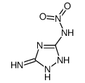 N-(5-amino-1H-1,2,4-triazol-3-yl)nitramide结构式