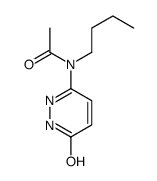 N-butyl-N-(6-oxo-1H-pyridazin-3-yl)acetamide结构式