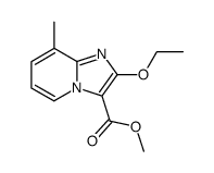 methyl 2-ethoxy-8-methylimidazol<1,2-a>pyridine-3-carboxylate Structure