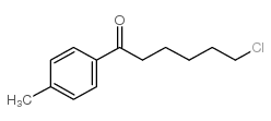 6-CHLORO-1-(4-METHYLPHENYL)-1-OXOHEXANE结构式