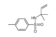 4-methyl-N-(2-methylbut-3-en-2-yl)benzenesulfonamide Structure