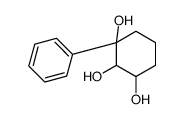 1-phenylcyclohexane-1,2,3-triol Structure