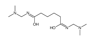 N,N'-bis[(dimethylamino)methyl]hexanediamide结构式