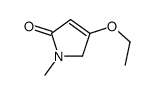 3-ethoxy-1-methyl-2H-pyrrol-5-one结构式