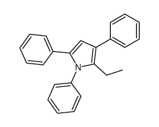 2-ethyl-1,3,5-triphenylpyrrole结构式