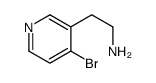 2-(4-bromopyridin-3-yl)ethanamine Structure
