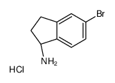 (S)-5-Bromo-2,3-dihydro-1H-inden-1-amine hydrochloride picture