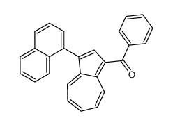 (3-naphthalen-1-ylazulen-1-yl)-phenylmethanone结构式