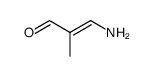 2-Propenal, 3-amino-2-methyl-, (E)结构式
