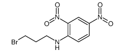 N-(3-bromopropyl)-2,4-dinitroaniline Structure