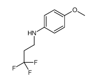 4-methoxy-N-(3,3,3-trifluoropropyl)aniline Structure