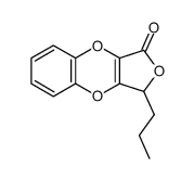 3-propyl-1-oxo-3(H)-furo[3,4-b][1,4]benzodioxine Structure