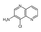 4-Chloro-1,5-naphthyridin-3-amine Structure