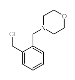4-[[2-(chloromethyl)phenyl]methyl]morpholine Structure