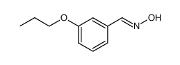 3-propoxybenzaldehyde oxime结构式