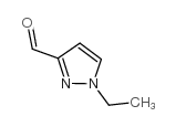 1-Ethyl-1H-pyrazole-3-carboxaldehyde Structure
