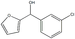 (3-氯呋喃-2-基)(苯基)甲醇结构式