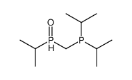 ((Diisopropylphosphino)methyl)isopropylphosphanoxid Structure