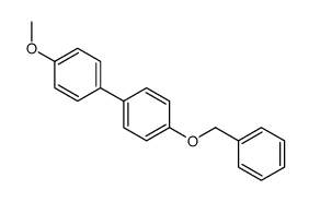 1-methoxy-4-(4-phenylmethoxyphenyl)benzene Structure