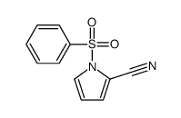 1-(benzenesulfonyl)pyrrole-2-carbonitrile Structure