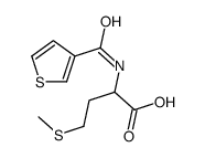 N-(3-thienylcarbonyl)-DL-methionine Structure