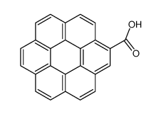 coronene-1-carboxylic acid Structure