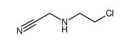 N-(chloro-2 ethyl) aminoacetonitrile Structure