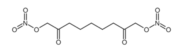 1,9-bis-nitrooxy-nonane-2,8-dione结构式