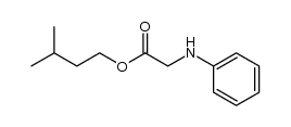 N-phenyl-glycine isopentyl ester Structure