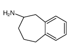 (6R)-6,7,8,9-tetrahydro-5H-benzo[7]annulen-6-amine结构式
