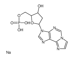 1,N6-ETHENO-2'-DEOXY-ADENOSINE 5'-MONOPHOSPHATE SODIUM SALT结构式