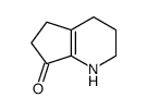 1,2,3,4,5,6-hexahydrocyclopenta[b]pyridin-7-one结构式