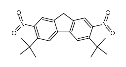 2,7-dinitro-3,6-di-t-butylfluorene Structure