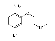 4-bromo-2-(2-(dimethylamino)ethoxy)aniline Structure