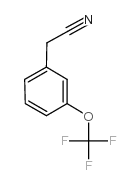 3-(trifluoromethoxy)phenylacetonitrile Structure