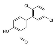 5-(2,5-dichlorophenyl)-2-hydroxybenzaldehyde结构式