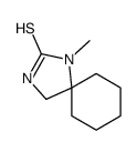 1-methyl-1,3-diazaspiro[4.5]decane-2-thione Structure