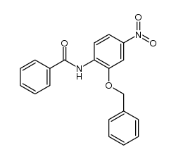 N-(2-(benzyloxy)-4-nitrophenyl)benzamide结构式