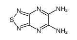 [1,2,5]thiadiazolo[3,4-b]pyrazine-5,6-diamine Structure