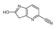 2-氧代-2,3-二氢-1H-吡咯并[3,2-b]吡啶-5-甲腈结构式