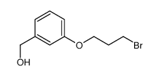 [3-(3-bromopropoxy)phenyl]methanol Structure