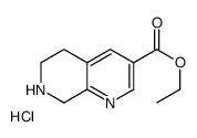 ETHYL 5,6,7,8-TETRAHYDRO-1,7-NAPHTHYRIDINE-3-CARBOXYLATE HYDROCHLORIDE picture